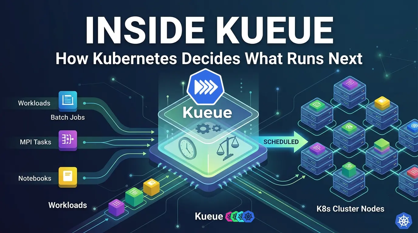 Cover for Inside Kueue: How Kubernetes Decides What Runs Next